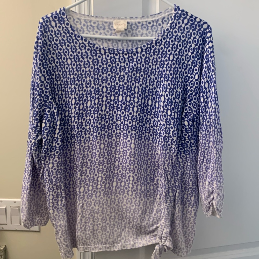 NWOT Chicos ombré top